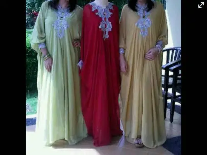Picture of Radhe Designer Purple Georgette Kaftan Dress for Women - F9005