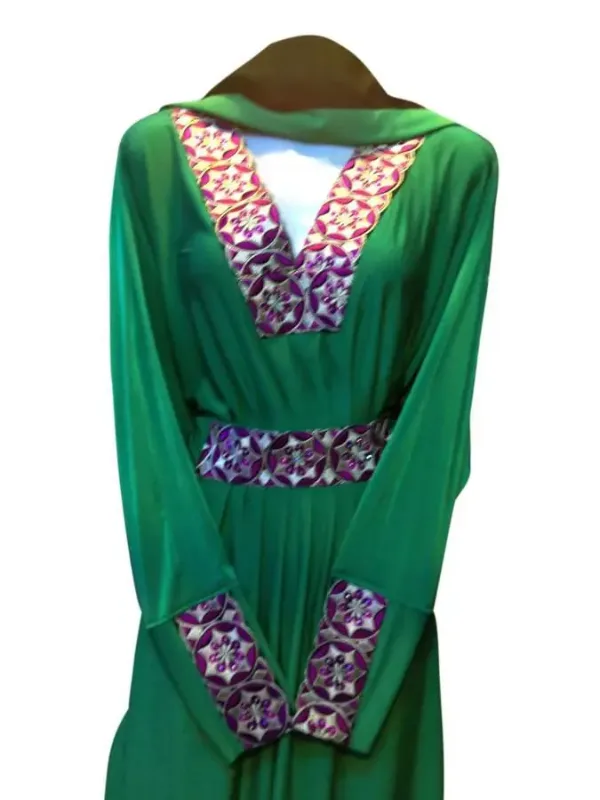 Picture of Radhe Designer Multicolor Georgette Kaftan Dress for Women - F3605