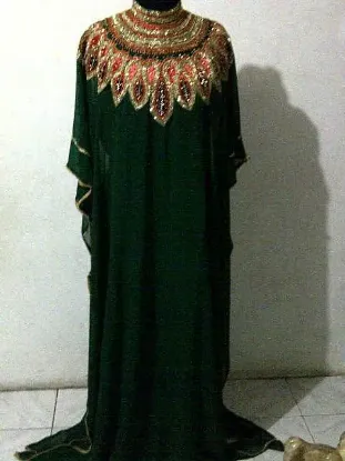 Picture of bridesmaid dress 492,dubai kaftan dress abaya,abaya,jil