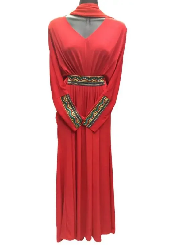 Picture of Radhe Designer Black Georgette Kaftan Dress for Women - F3658