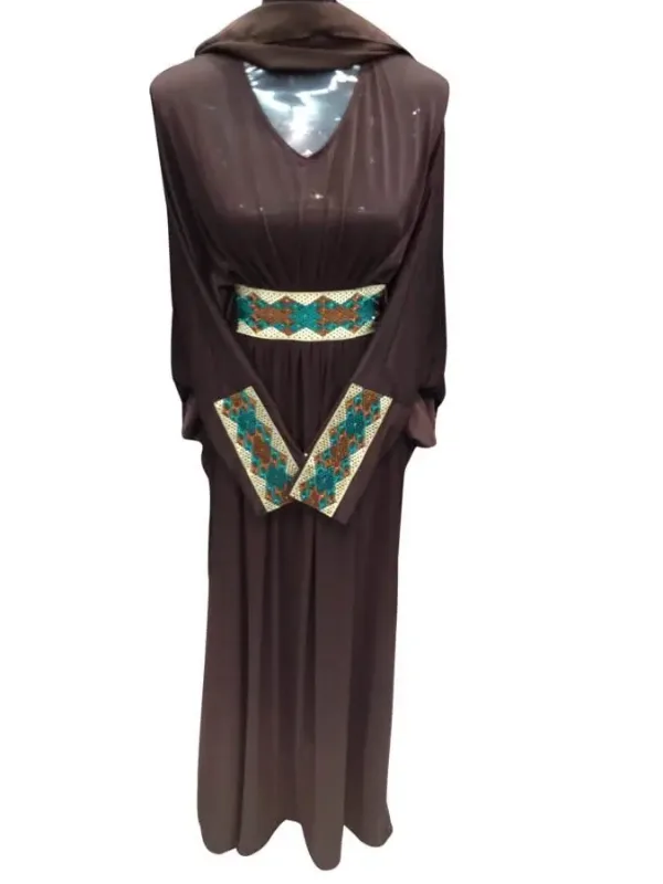 Picture of Radhe Designer Multicolor Georgette Kaftan Dress for Women - F3664