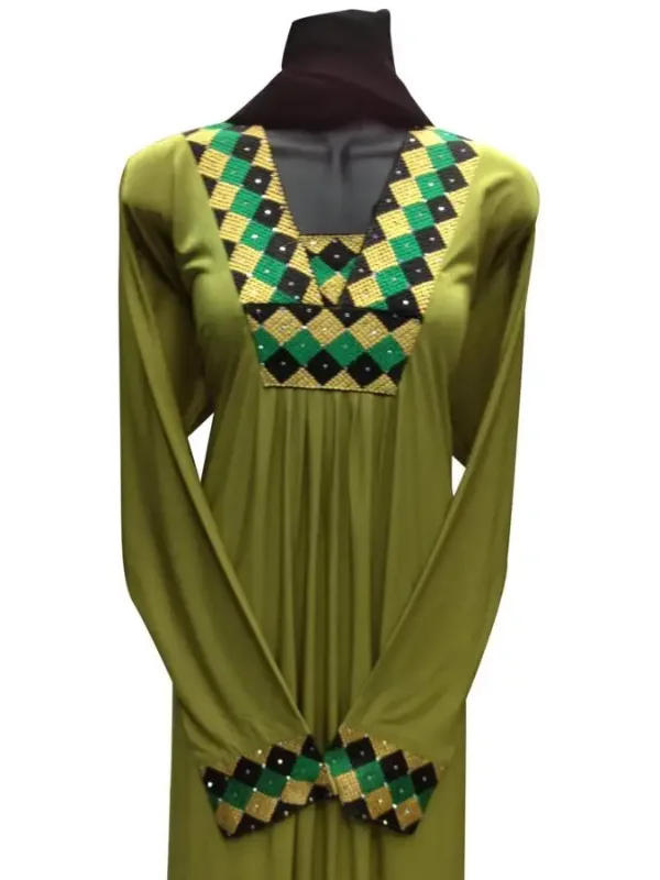 Picture of Radhe Designer Multicolor Georgette Kaftan Dress for Women - F3661