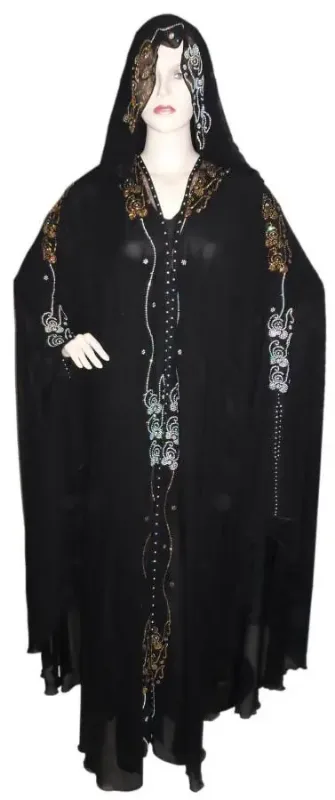 Picture of Radhe Designer Multicolor Georgette Kaftan Dress for Women - F3695