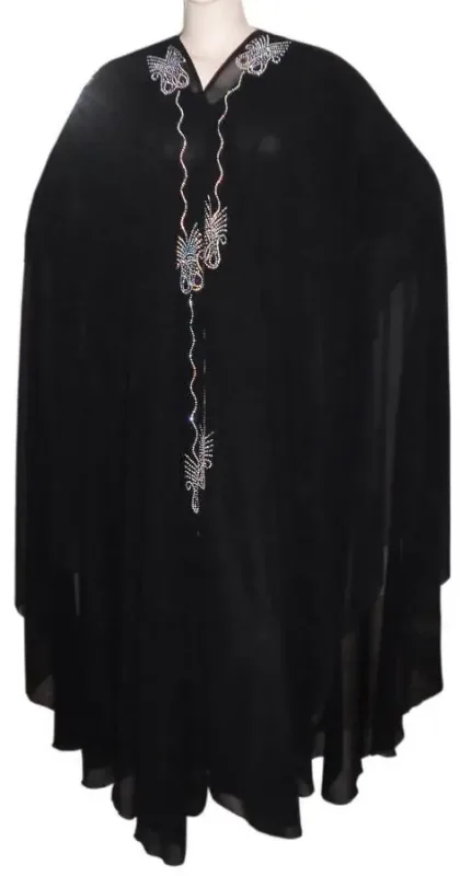 Picture of Radhe Designer White Georgette Kaftan Dress for Women - F3697