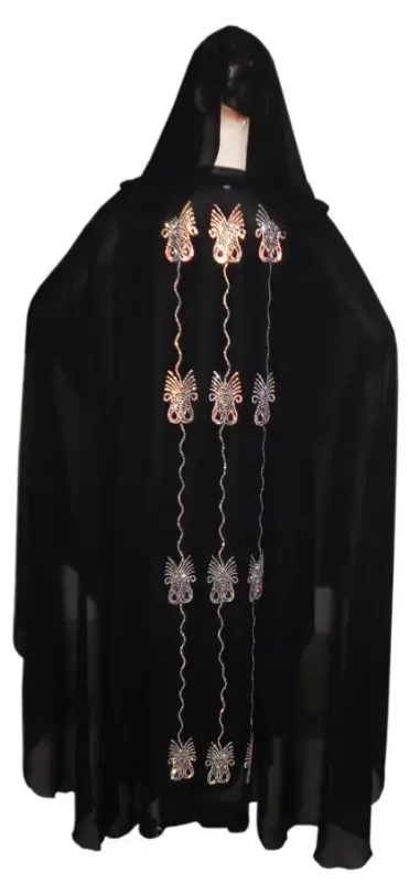 Picture of Radhe Designer Multicolor Georgette Kaftan Dress for Women - F3698