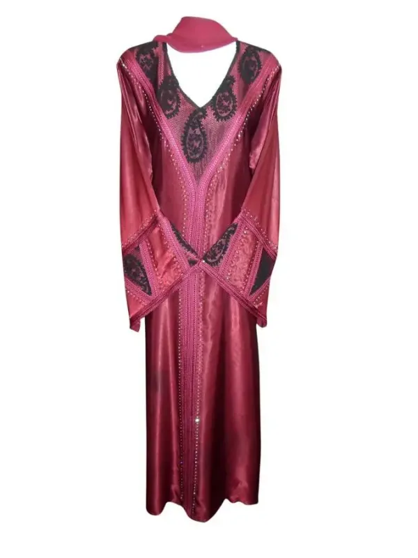 Picture of Radhe Designer White Georgette Kaftan Dress for Women - F3714