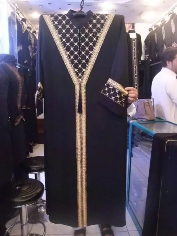Picture of Radhe Designer White Georgette Kaftan Dress for Women - F3165