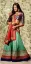 Picture of u symbolic designer heavy lehenga sari traditional sare