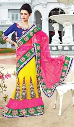 Picture of wedding party wear indian designer lehenga pakistani br