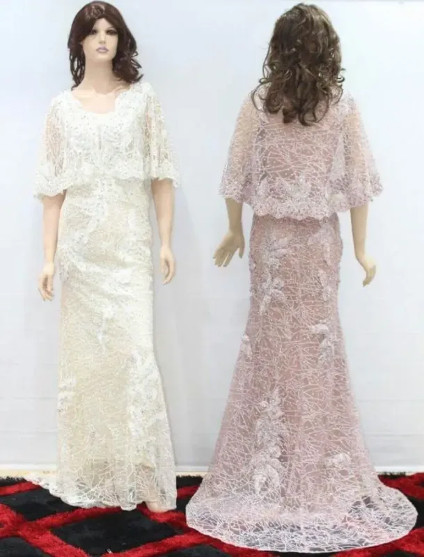 Picture of Radhe Designer Pink Cotton Kaftan Dress for Women - F8866