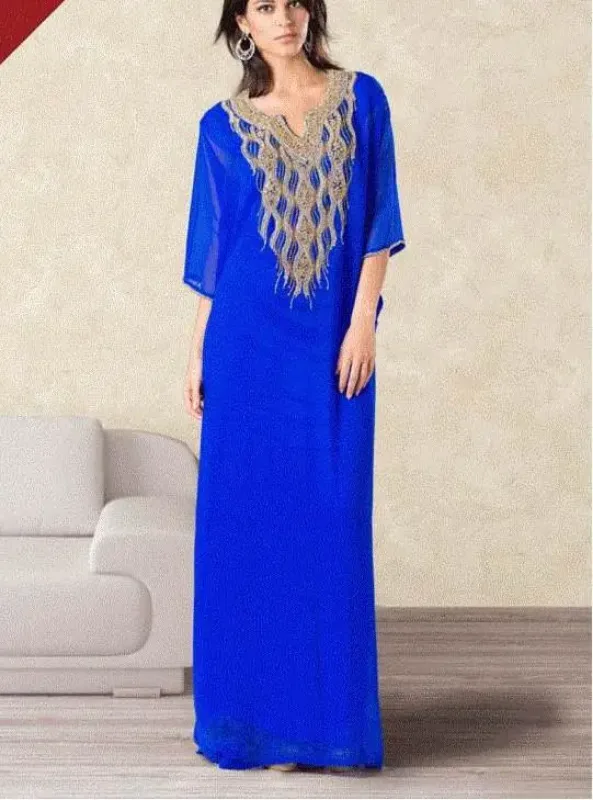 Picture of Black Georgette Jilbab Dress with Bridesmaid Party Wear for Women Boutique Style
