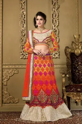 Picture of lehenga wedding saree indian party wear bridal bollywoo