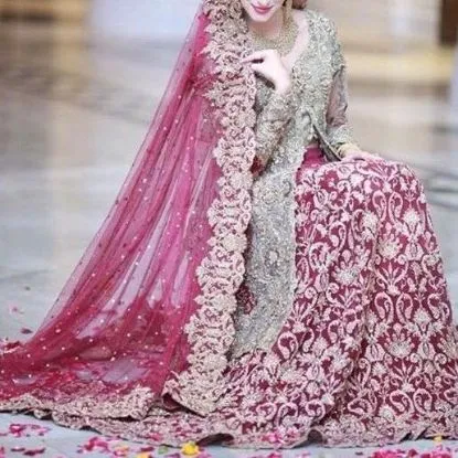 Picture of indian wedding dress bollywood designer women lehenga p