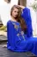 Picture of Blue Georgette Jilbab Dress with Bridal Bridesmaid for Women