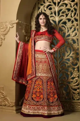 Picture of bollywood wedding designer indian pakistani dress brida