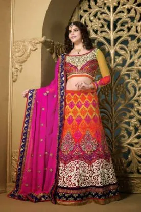 Picture of indian women wedding ethnic lehenga bollywood designer 