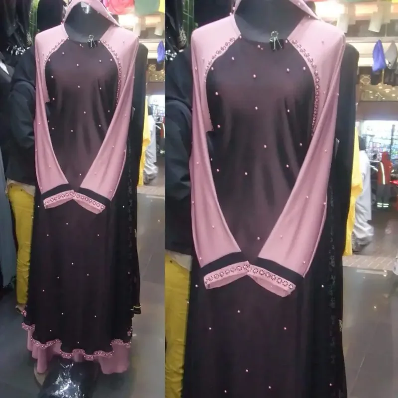Picture of Radhe Designer Black Georgette Kaftan Dress for Women - F3196