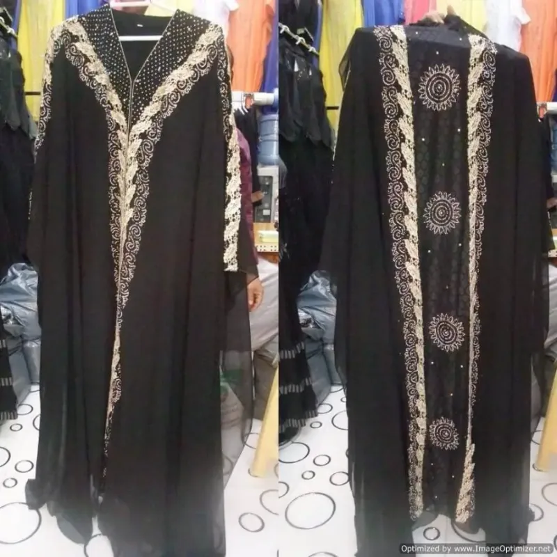 Picture of Radhe Designer Multicolor Georgette Kaftan Dress for Women - F3209