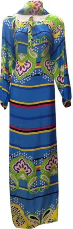 Picture of Radhe Designer White Georgette Kaftan Dress for Women - F3233