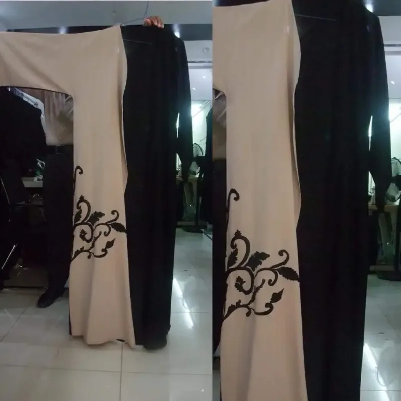 Picture of Radhe Designer White Georgette Kaftan Dress for Women - F3227