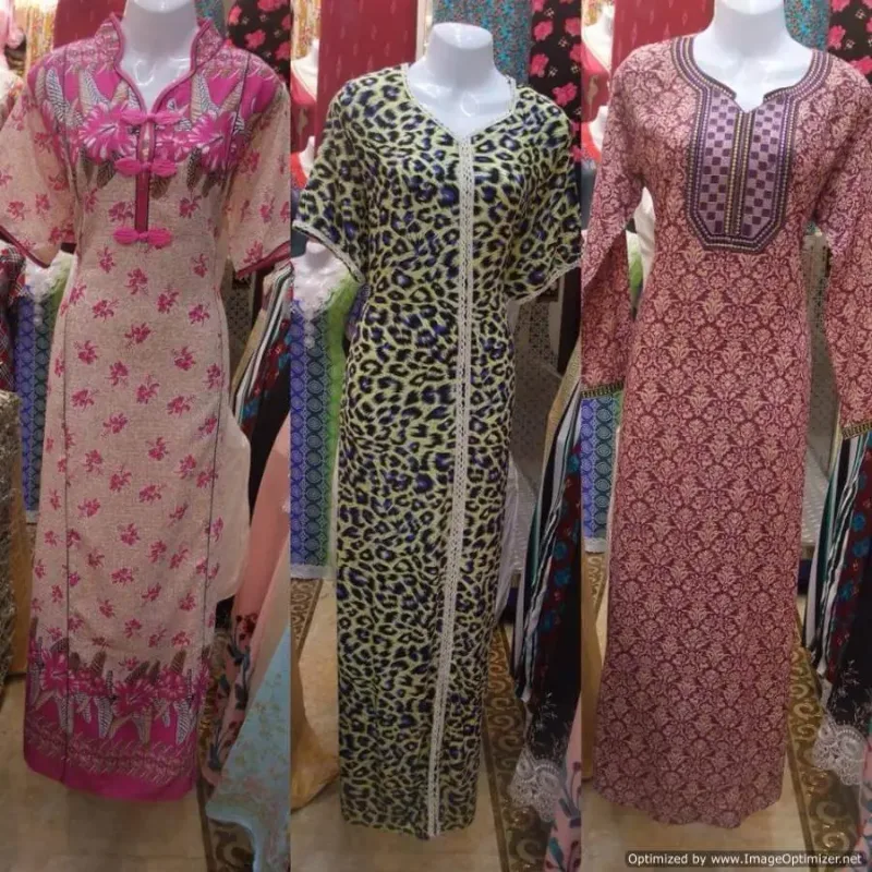 Picture of Radhe Designer Multicolor Georgette Kaftan Dress for Women - F3239