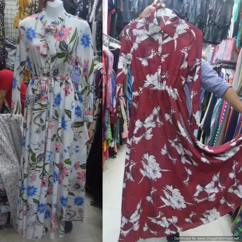 Picture of Radhe Designer Multicolor Georgette Kaftan Dress for Women - F3260