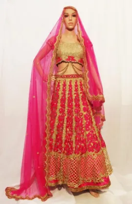 Picture of lehenga choli bollywood indian bridal wedding wear desi