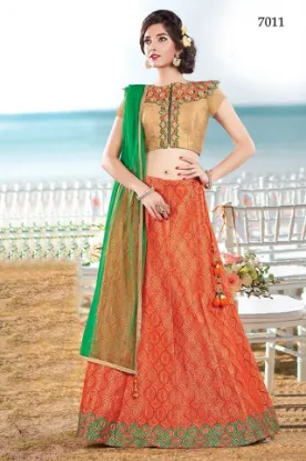 Picture of partywear designer bollywood ethnic indian lehenga chol