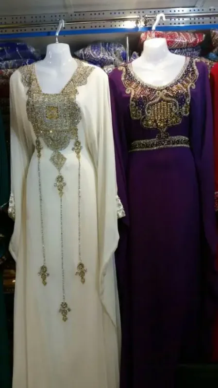 Picture of Radhe Designer Pink Cotton Kaftan Dress for Women - F8883