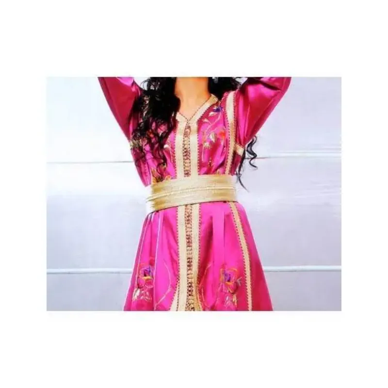 Picture of Bridesmaid Party Wear Multicolor Jilbab Dress for Women Royal Style