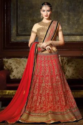 Picture of indian bollywood wear lehenga women dress party saree d