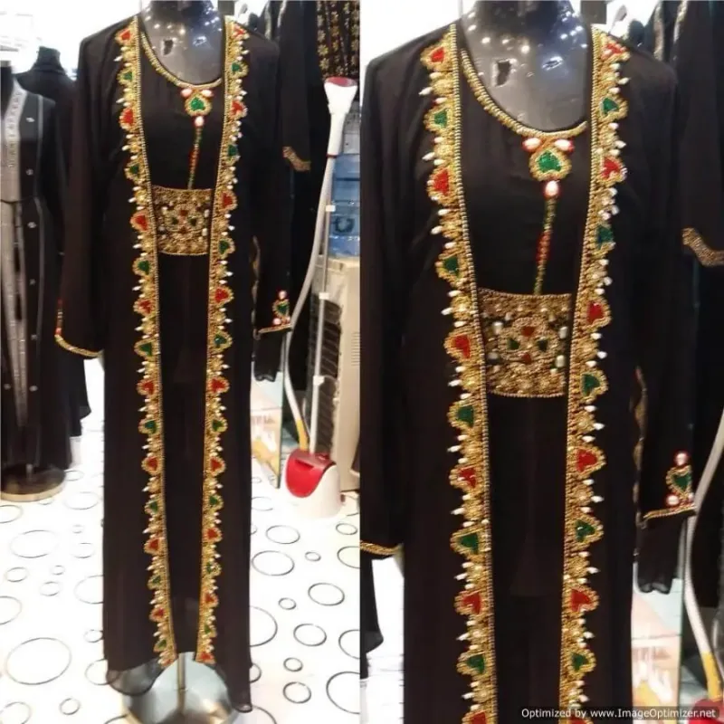 Picture of Radhe Designer Blue Georgette Kaftan Dress for Women - F3308