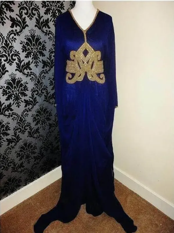 Picture of Multicolor Georgette Jilbab Dress Design 582 for Women
