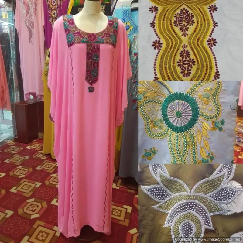 Picture of Radhe Designer Multicolor Georgette Kaftan Dress for Women - F3303