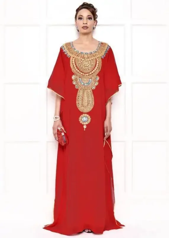 Picture of Black Bridesmaid Party Wear Jilbab Dress for Women Boutique Style