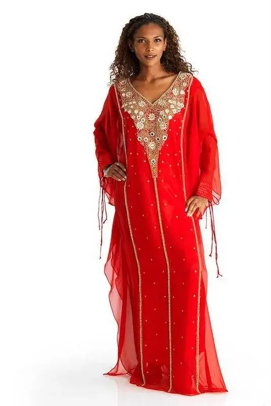 Picture of White Bridesmaid Party Wear Jilbab Dress for Women Party Style