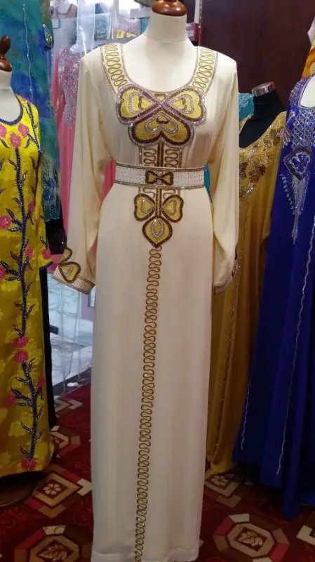 Picture of Radhe Designer Pink Cotton Kaftan Dress for Women - F3348