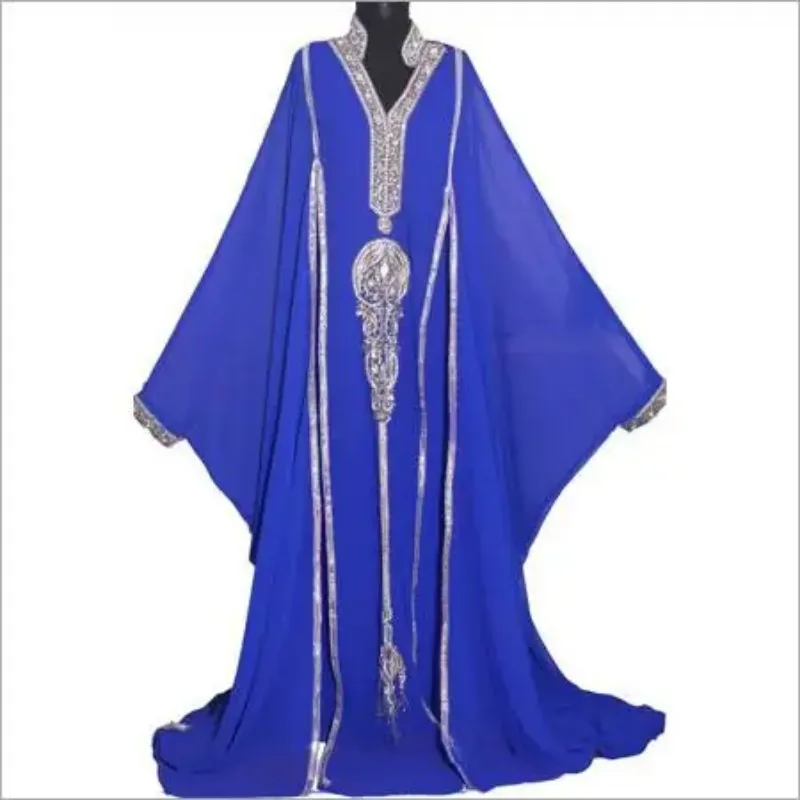Picture of Black Bridesmaid Party Wear Jilbab Dress for Women Graceful Style