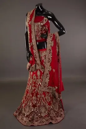 Picture of indian lehenga choli bollywood women wedding designer d