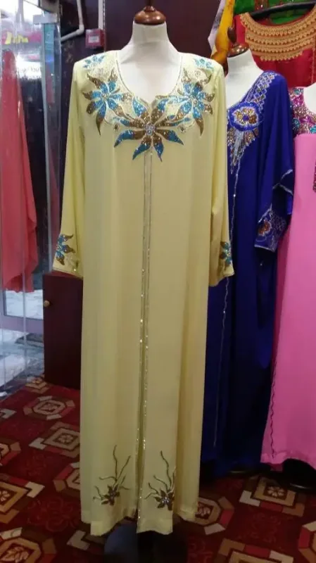 Picture of Radhe Designer Blue Georgette Kaftan Dress for Women - F3358