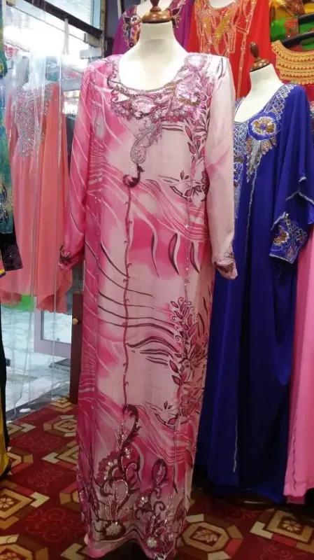 Picture of Radhe Designer Multicolor Georgette Kaftan Dress for Women - F3362