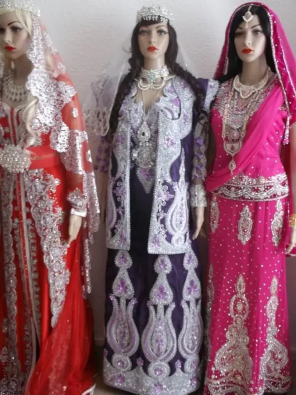 Picture of Pink Cotton Jilbab Dress with Bridesmaid Party Wear for Women Chic Style