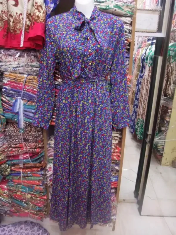 Picture of Radhe Designer Multicolor Georgette Kaftan Dress for Women - F3392