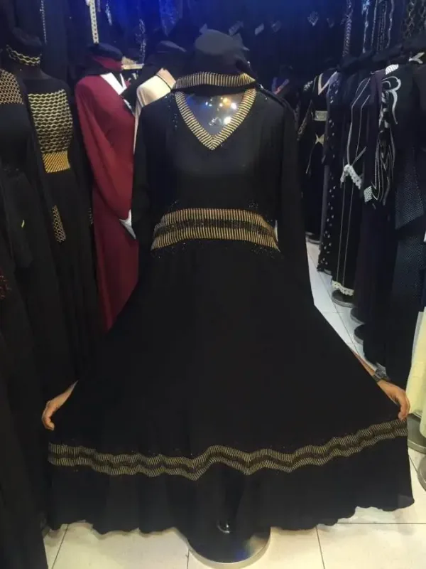 Picture of Radhe Designer Multicolor Georgette Kaftan Dress for Women - F3409