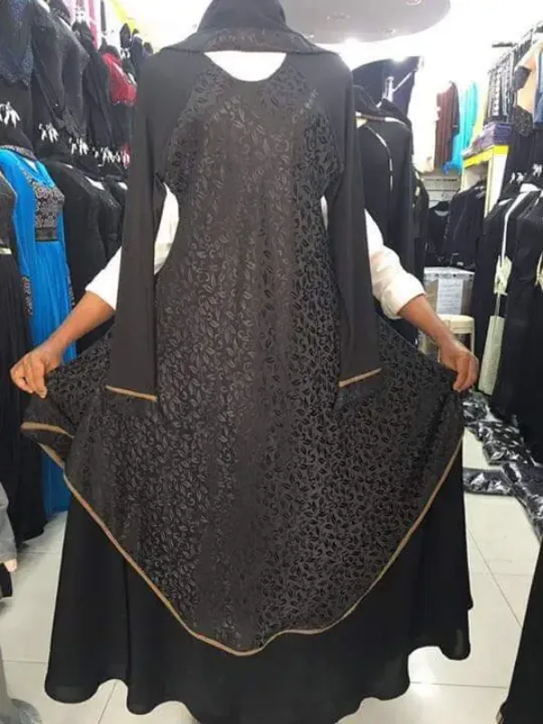 Picture of Radhe Designer Multicolor Georgette Kaftan Dress for Women - F3408