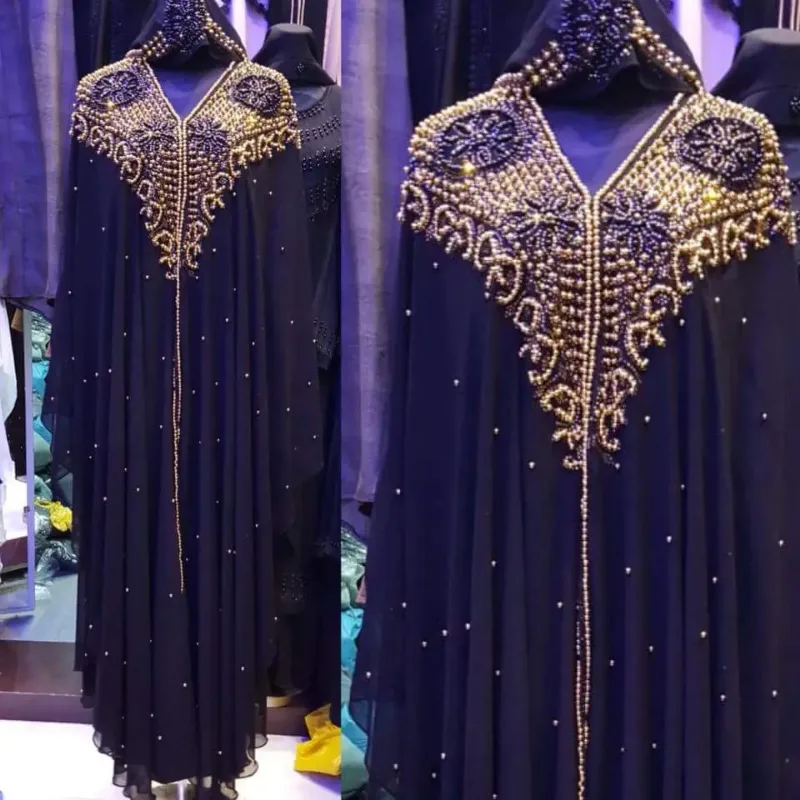 Picture of Radhe Designer Multicolor Georgette Kaftan Dress for Women - F3151