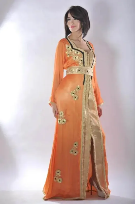 Picture of Radhe Designer Purple Georgette Kaftan Dress for Women - F8852