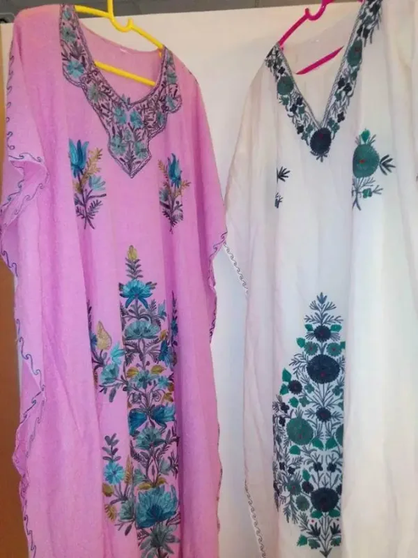 Picture of Radhe Designer Multicolor Georgette Kaftan Dress for Women - F3472
