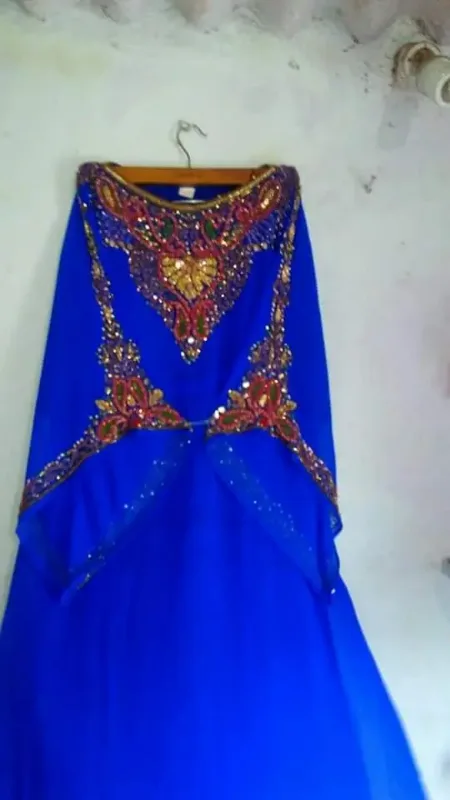 Picture of Radhe Designer Pink Cotton Kaftan Dress for Women - F3484