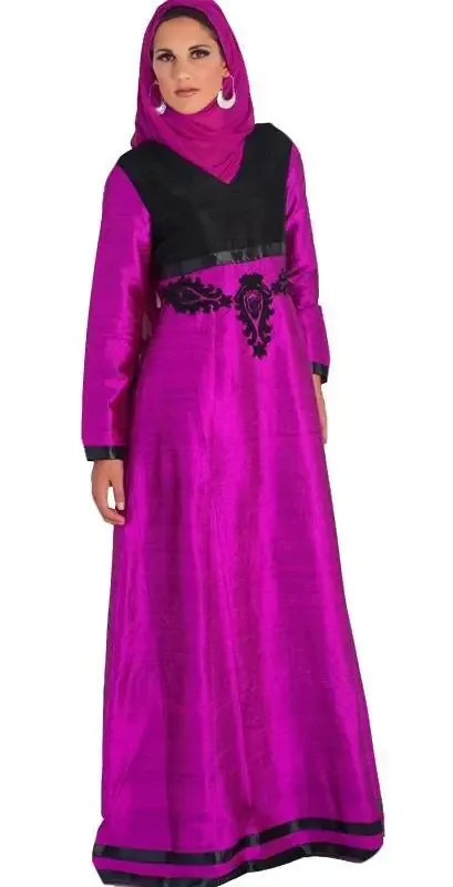 Picture of Radhe Designer Black Georgette Kaftan Dress for Women - F8901